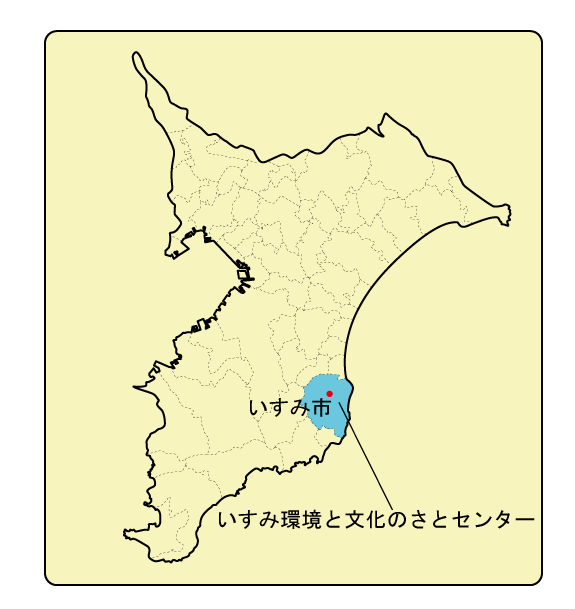 千葉県位置図